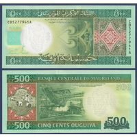 Мавритания, 500 угий 2013 г., P-18, UNC