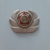 Кокарда спецсвязь СССР, алюминий, ранняя