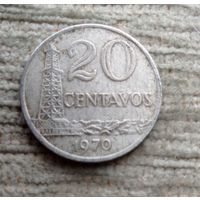 Werty71 Бразилия 20 сентаво 1970 Нефть