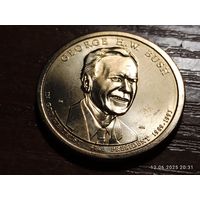 США 1 доллар 2020 Президент Джордж Буш Р
