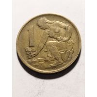 Чехословакия 1 крона 1970