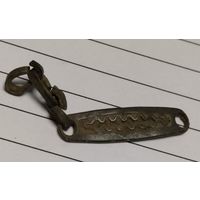 Бронзовая подвеска стареньких времен