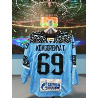 Свитер хоккейный игровой #69 KOVGORENYA T. с матча 22.12.2024 в г.Ташкенте