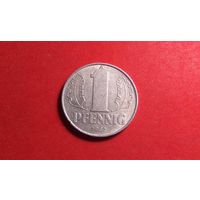 1 пфенниг 1962. Германия - ГДР.