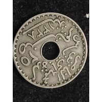 25 сантимов тунис 1920