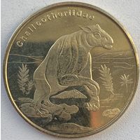 Остров Биоко 5 долларов 2021 г. Халикотерий