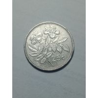 Мальта 25 центов 2005 года .