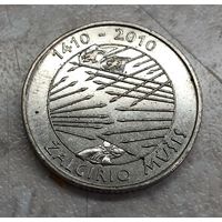 Литва 1 лит 2010 600 лет Грюнвальдской битве