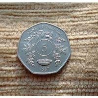 Werty71 Уганда 5 шиллингов 1987