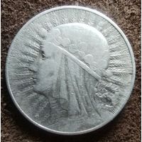 5 злотых 1933 г. Польша. Ядвига