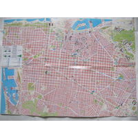 Карта Барселоны (60х40 см)