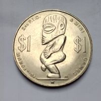 1 доллар 1985 о-ва Кука Игры Пацыфика