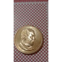США 1 доллар 2012 Р. 21 президент Arthur