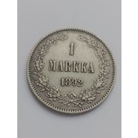 1 марка 1892 г. Александр III