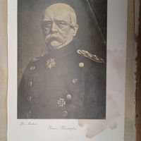 Князь Бисмаркъ. Энциклопедическая гравюра СПБ. 19-20века 24х16см.   РАСПРОДАЖА КОЛЛЕКЦИИ.