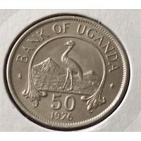 Уганда. 50 центов 1976 года. (*).