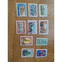 СССР серия марок 1954 г. Воссоединение Украины с Россией.