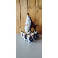 Ликёрный набор, Городницкий фарфоровый завод, 60-е годы