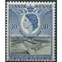 Кения Уганда Танганика 1954 ** Королевский визит  Британские колонии