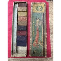 Акварельные краски.1940-е года.