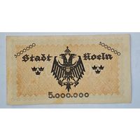 1923 год Германия 5 000 000 марок