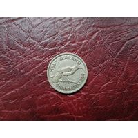 6 пенсов Новая Зеландия 1943 г.