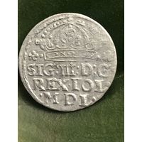 Грош коронный 1614г.Краков.