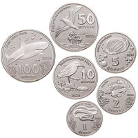 Кокосовые (Килинг) острова набор 6 монет 2023 PROOF