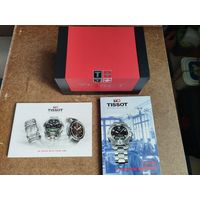 Коробка от часов TISSOT ( с рекламными буклетами)