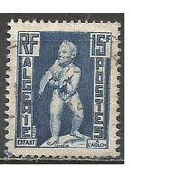 Алжир(французский). Мальчик с орлом. 1952г. Mi#301.