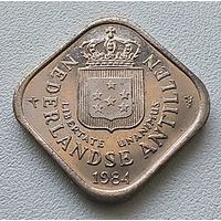 Антильские острова 5 центов, 1984  5-6-42