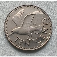 Барбадос 10 центов, 1987. 1-1-17