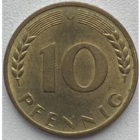 Германия 10 пфеннигов 1950 г. G