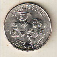 США квотер 2026 250 лет независимости США Мейфлауэр двор P