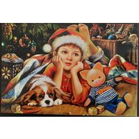 С Новым годом! Худ.Н.Стрелкина. Россия. 2018 г.