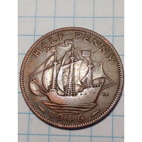 1.2 пенни Великобритания 1946 год.