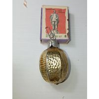 Игрушка на ёлку ,  Орех  , винтаж , стекло , СССР . С 50 копеек
