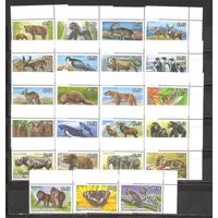 ФФ1 Острова Кука 1992-93 Фауна