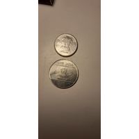 1 рупия, Индия 2015+2 рупии 2008 г.