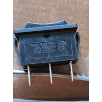 Переключатель клавишный (рокерный) IRS-101, выключатель, три положения с фиксацией