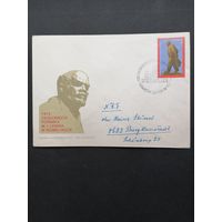 Польша 1973 КПД с маркой "Открытие памятника Владимиру Ильичу Ленину в городе Новая Гута" (спецгашение) Mi.2245 каталог 0.50 евро
