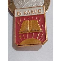 Значок " 6 класс "