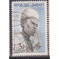 Известные люди Личности Дагомея 1963 год Лот 9