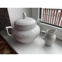 Новогодняя распродажа !Супница + молочник ГЕРМАНИЯ