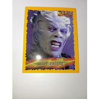 Карточка Голубого Жреца  из телесериала Удивительные странствия Геракла . 1996 года .