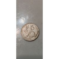 Зимбабве 5 цент 1990