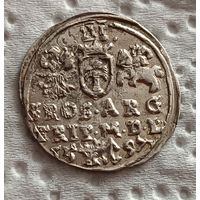 3 гроша 1597 с блеско