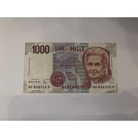 Бона 1000 лир 1990г