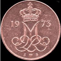 Дания 5 эре 1973 г. КМ#859 (10-4)