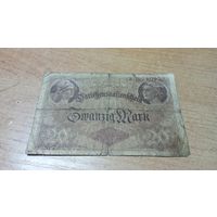 20 марок 1914 года Германии  740975  шесть цифр